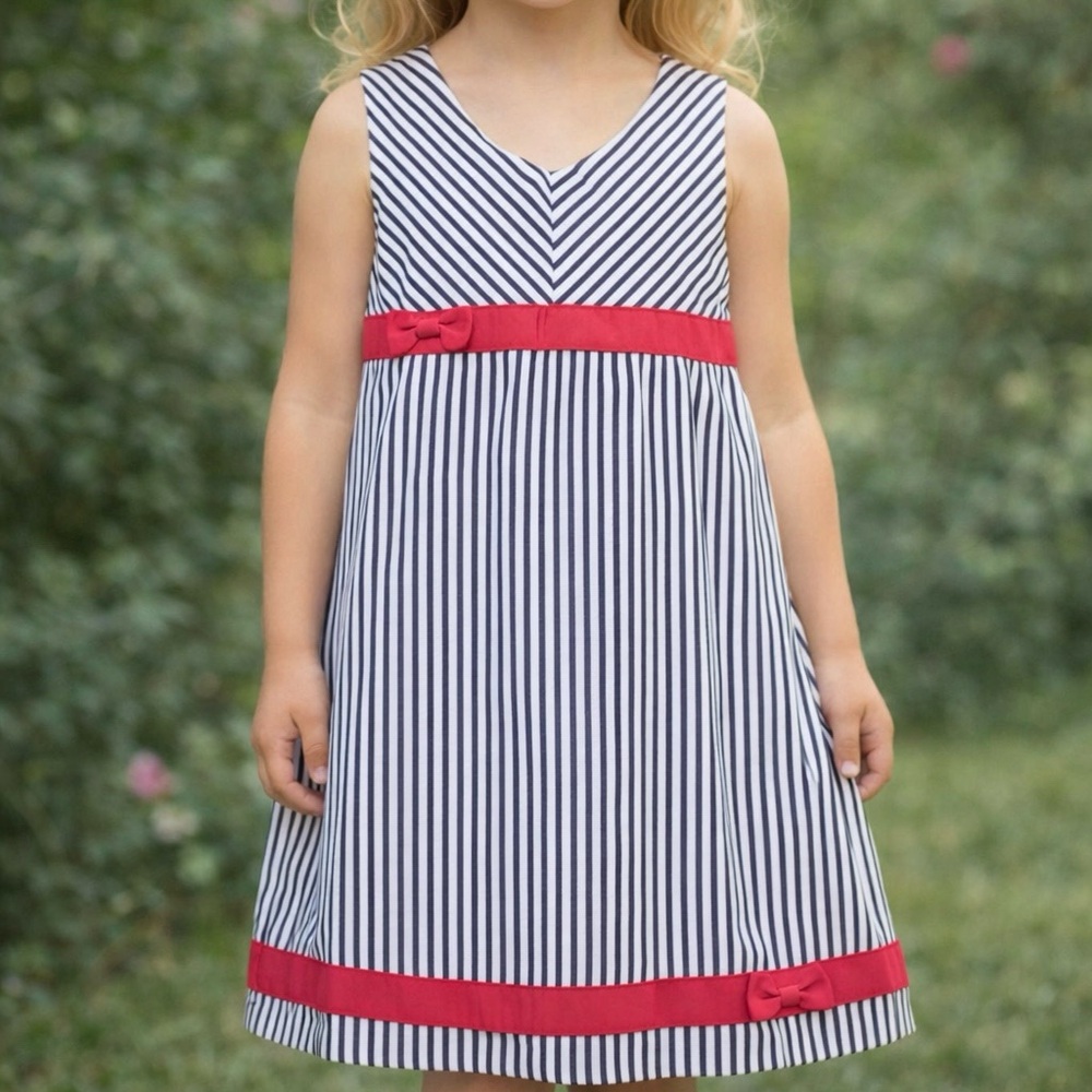 Heartstrings Seersucker Dress
